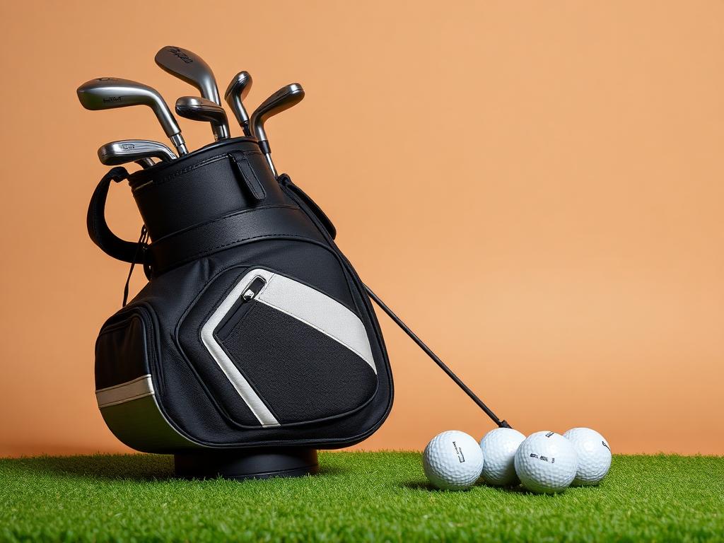 Equipo de golf para rifa